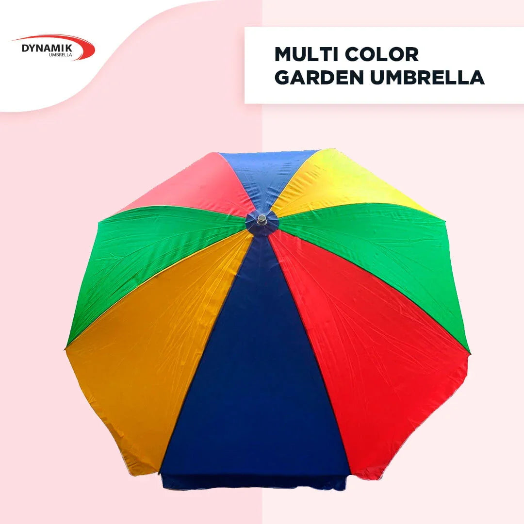 Multi Color Garden Outdoor Umbrella - Classic Umbrella