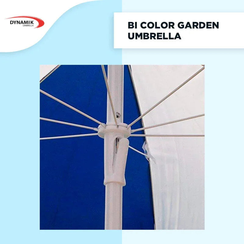 Bi Color Garden Outdoor Umbrella - Classic Umbrella