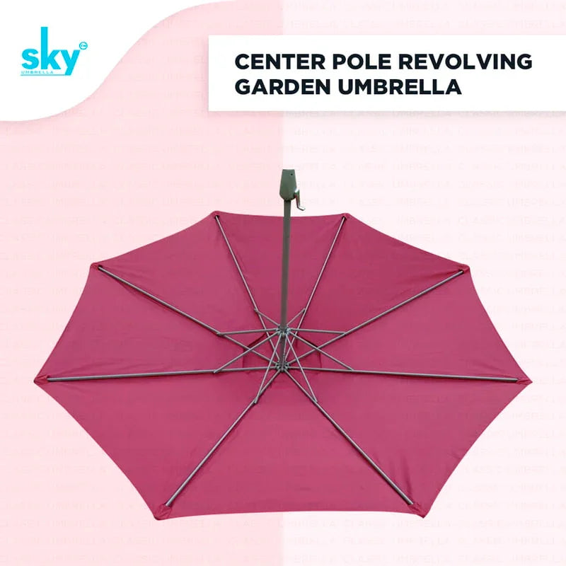 Center Pole Garden Parasol Umbrella - Classic Umbrella