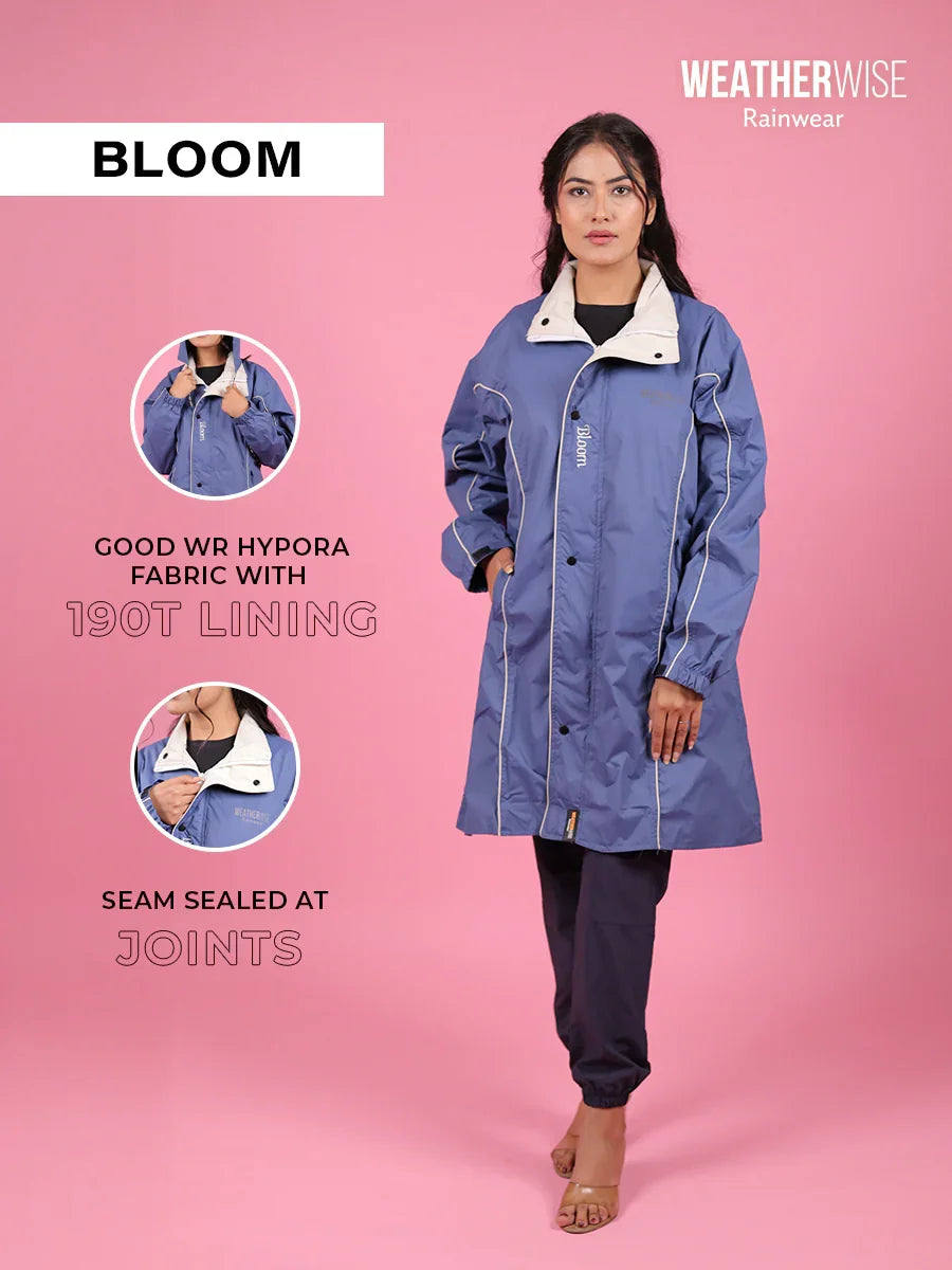 Bloom Diva Raincoat - WeatherWise Brand - Classic Umbrella