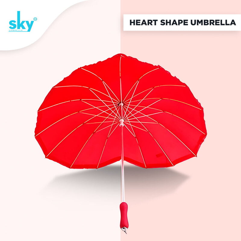 Heart Umbrella | Gift Umbrella (Red)