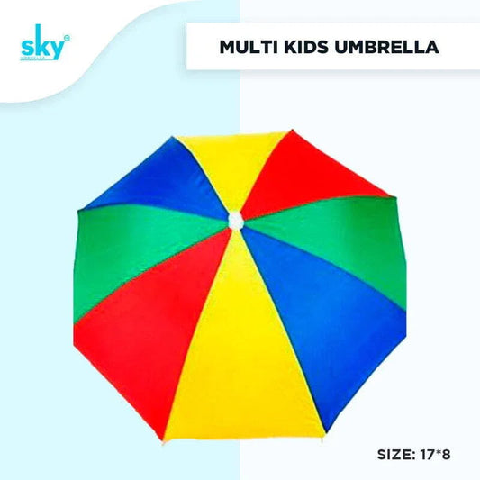 KIDS MULTICOLOUR UMBRELLA - Classic Umbrella
