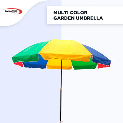 Multi Color Garden Outdoor Umbrella