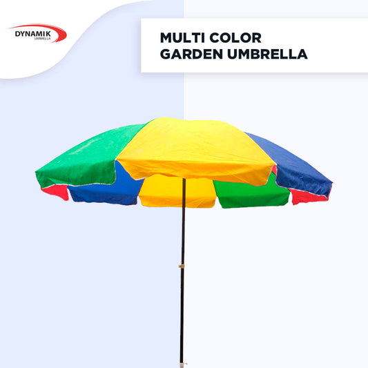 Multi Color Garden Outdoor Umbrella