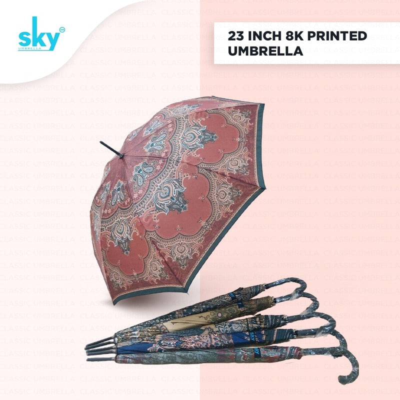 23inch Premium Printed Umbrella