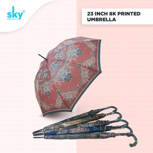 23inch Premium Printed Umbrella