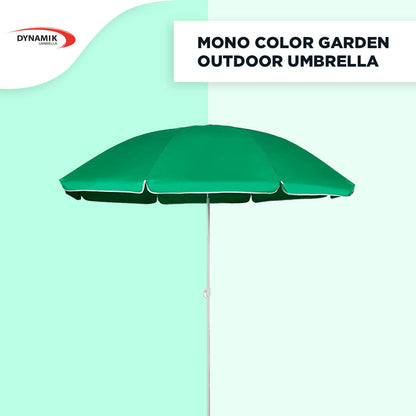 Mono Silver Garden Outdoor Umbrella