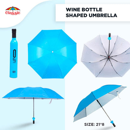 Wine Shaped Bottle Umbrella