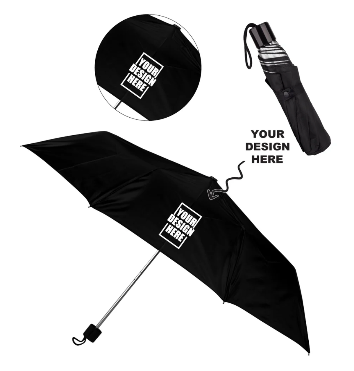 3fold Promotional Umbrella Sky Umbrella