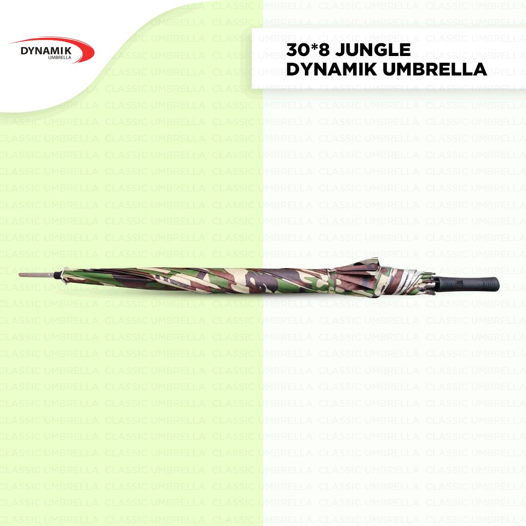 30inch Army Print Classic Golf Umbrella - Classic Umbrella