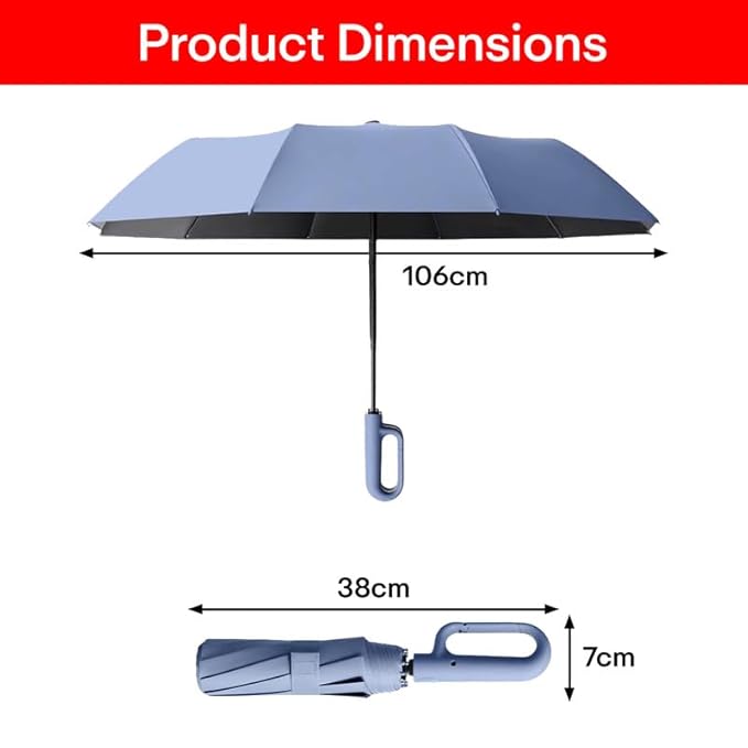 Compact 3Fold Travel Umbrella