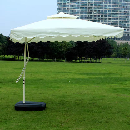 Square shape Side Pole Patio Umbrella - Classic Umbrella