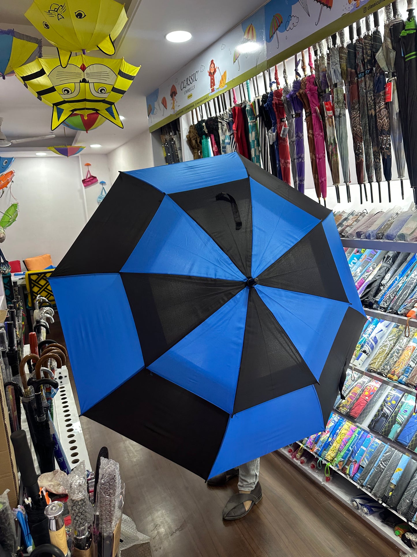 Double Layer Golf Umbrella