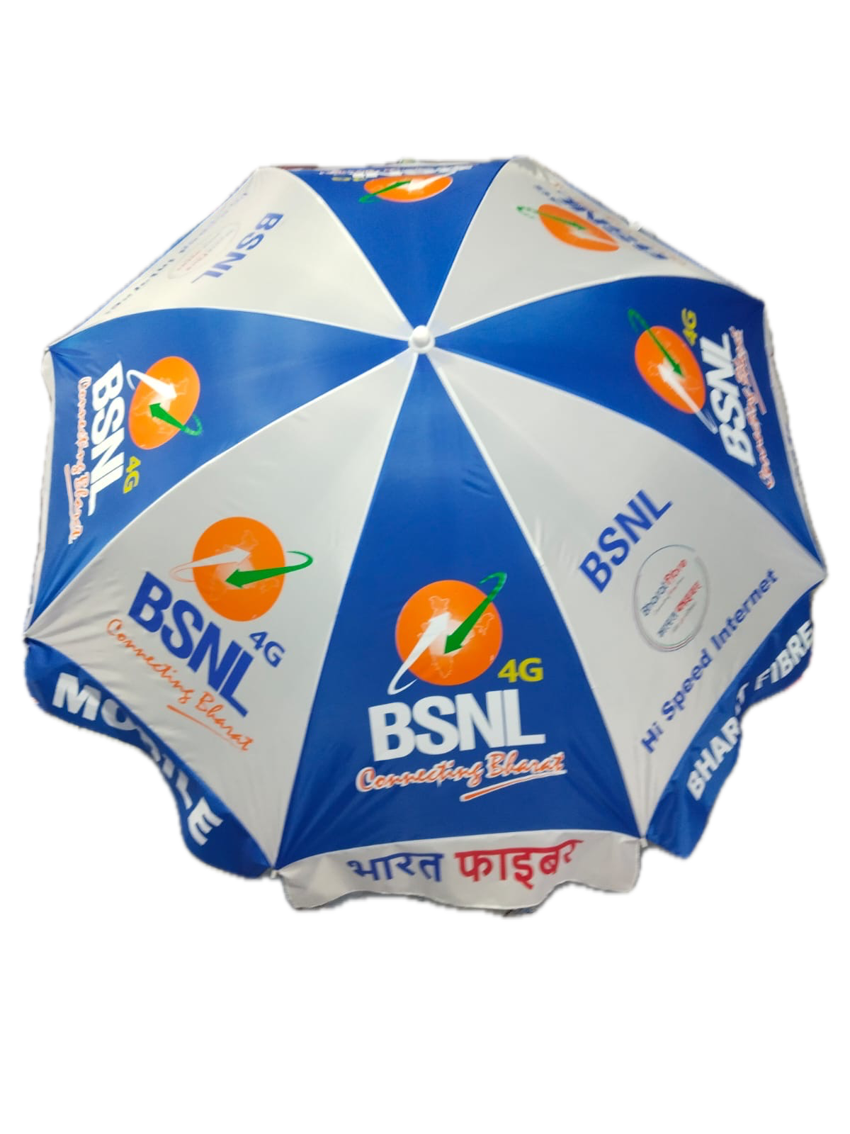 Promotional Garden umbrella blue white Sky Umbrella